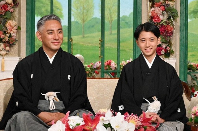 「徹子の部屋」での共演は初めてという市川團十郎さんと、長男の市川新之助さん