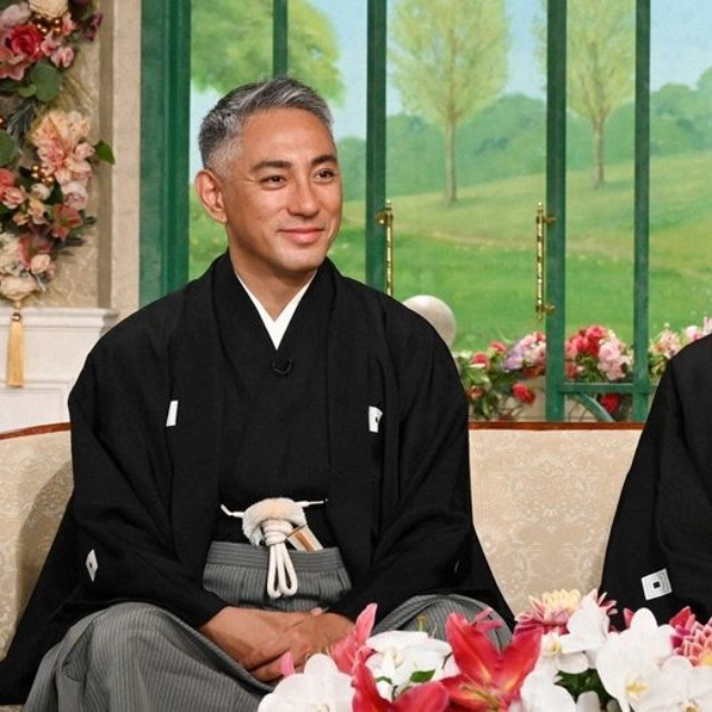 「徹子の部屋」での共演は初めてという市川團十郎さんと、長男の市川新之助さん