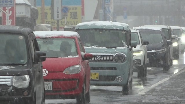 津山市山北　午前7時ごろ