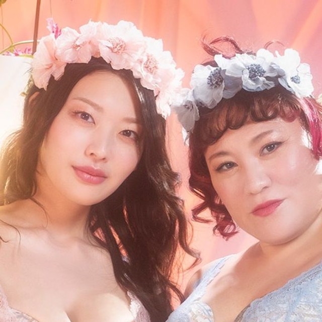 お笑い芸人フォーリンラブ バービー×PEACH JOHN コラボブランド「LuhuL dada」の新作　自由のブラ だって好きなんだもん