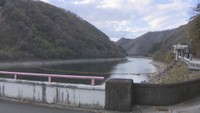 河本ダム（新見市金谷　2023年11月）
