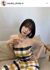 岡田紗佳のインスタグラム＠sayaka_okadaより