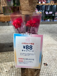 「Hibiya-Kadan Style渋谷ヒカリエShinQs店」店頭の様子（日比谷花壇提供）