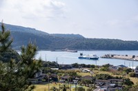 口永良部島の港が一望できる展望台（nagi/stock.adobe.com）
