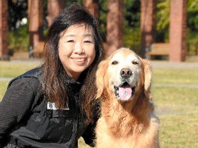 「この子の力、社会に生かしたい」　警察犬の訓練士・朝重さん