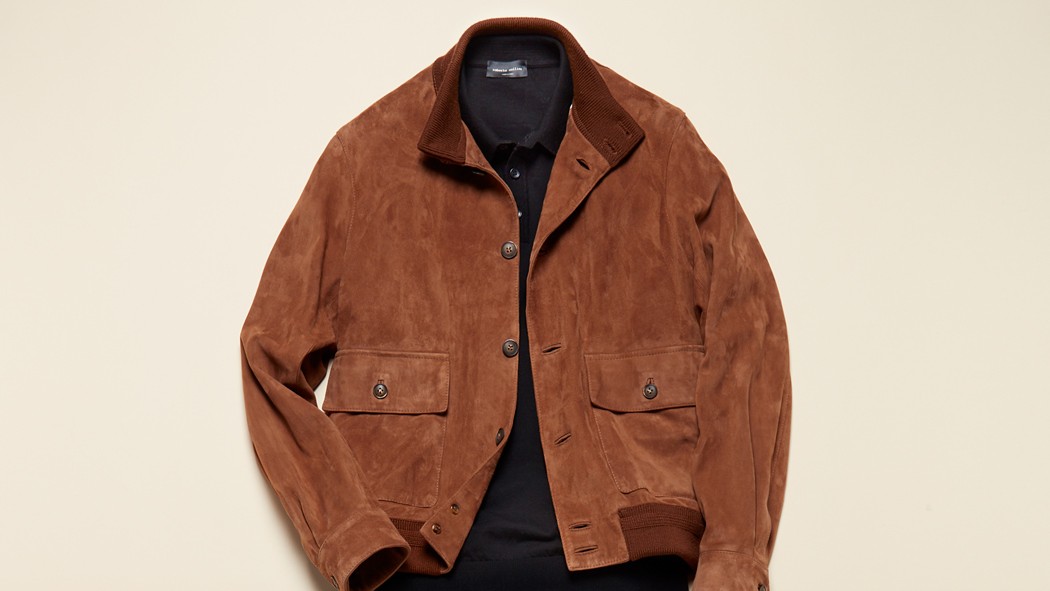 素材やディテールで差をつけるスエードブルゾンの着こなし アエラスタイルマガジン
