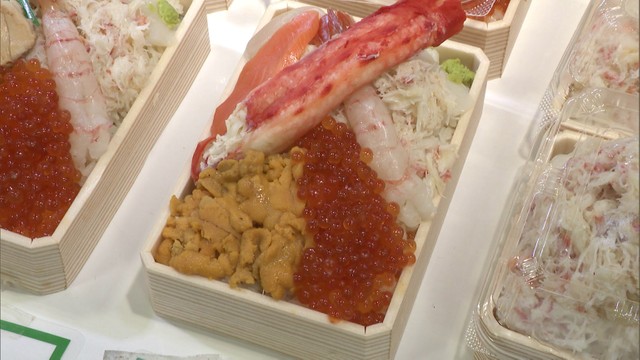 寿司やラーメン、スイーツなど6000種類　春の北海道物産展にぎわう　高松市