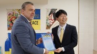 岡山県知事がウクライナ支援について駐日大使と意見交換　 駐日大使は「日本のチャンピオン」と感謝