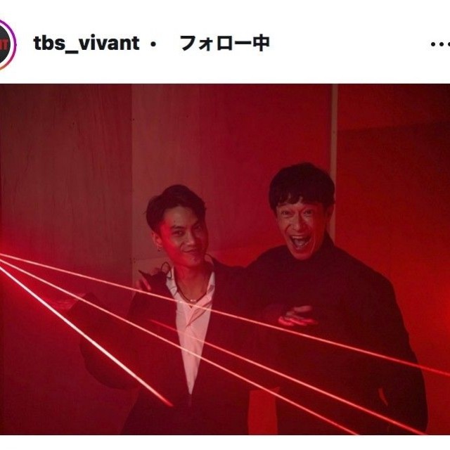 TBS日曜劇場「VIVANT」公式インスタグラム@tbs_vivant
より