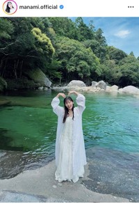 小西真奈美インスタグラム＠manami.officialより