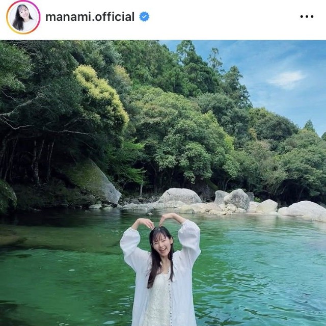 小西真奈美インスタグラム＠manami.officialより