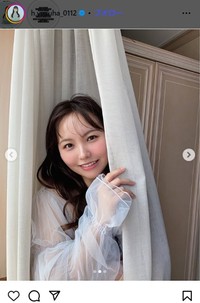 本郷柚巴のインスタグラム＠h.yuzuha_0112より