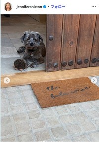 ジェニファー・アニストンのインスタグラム＠jenniferanistonより