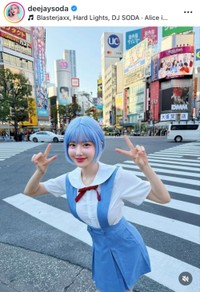 DJ SODAインスタグラム(@deejaysoda)より