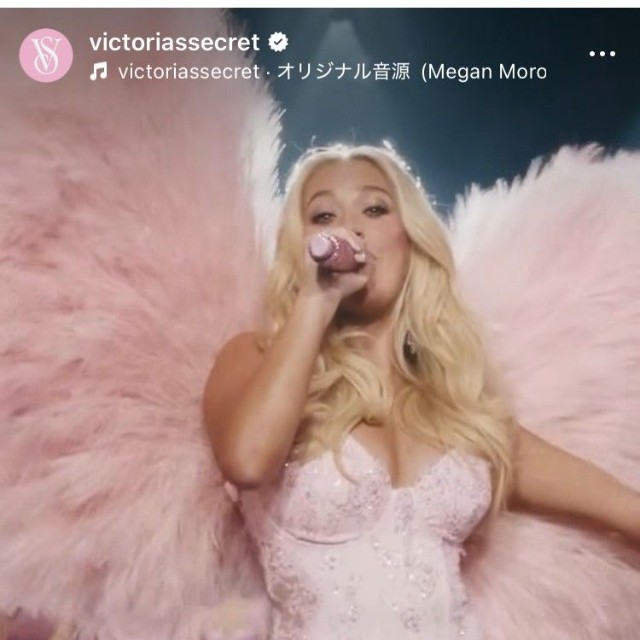 ヴィクトリアズ・シークレットのインスタグラム＠victoriassecretより