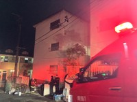 仙台・青葉区の集合住宅で火事　焼け跡から１人の遺体