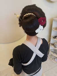 浜松まつりのヘアセット6