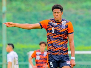 法政大・相澤デイビッド　6年ぶりの天皇杯に導いた遅咲きFW、刺激をくれる兄と後輩