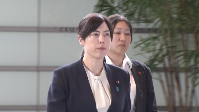 小野田紀美議員　17日午後1時ごろ