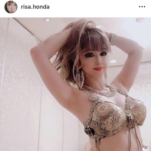 本田理沙インスタグラム＠risa.hondaより