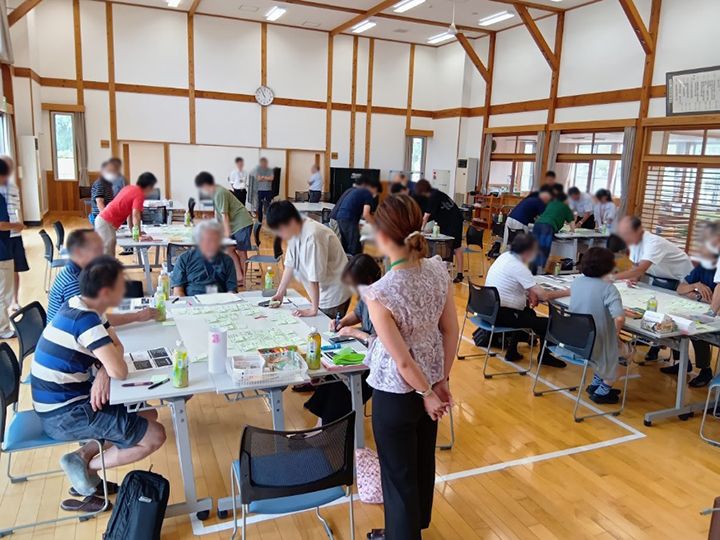 まちづくりワークショップの風景