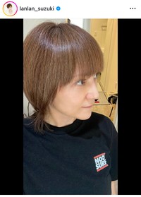 鈴木蘭々インスタグラム＠lanlan_suzukiより