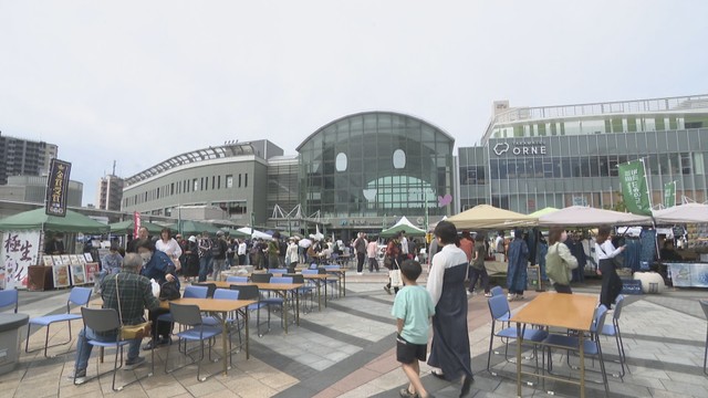 JR高松駅前広場で「春の収穫祭」　四国4県の約80店舗が出店