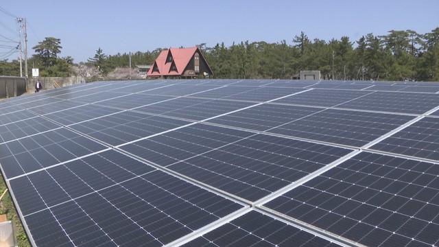 百十四銀行の太陽光発電所が完成　さぬき市津田町鶴羽