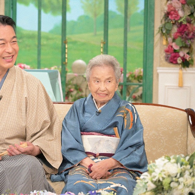 「徹子の部屋」   (右から)玉川祐子、玉川太福＝テレビ朝日提供