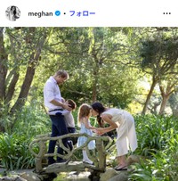 メーガン妃のインスタグラム＠meghanより