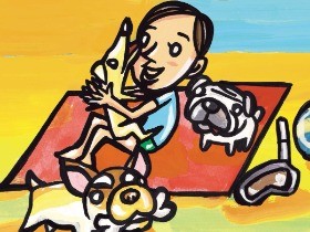 坂上忍×くっきー！が命の大切さ伝える　サイン絵本プレゼント