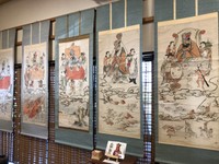  毎年、期間限定で開帳される熊本・来迎院の「地獄絵図の掛け軸」（大宝山來迎院提供）