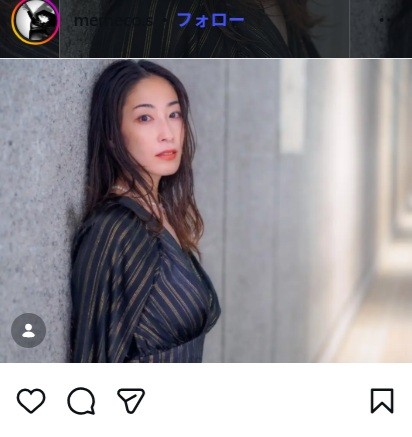 佐藤寛子のインスタグラム＠memeco.sより