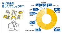 なぜお金を借りたのでしょうか？　（提供画像）