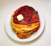 【再現料理】「タコピーの原罪」東くんママのホットケーキ／ズボラの漫画飯再現料理さん（@kuronekotitai22）提供