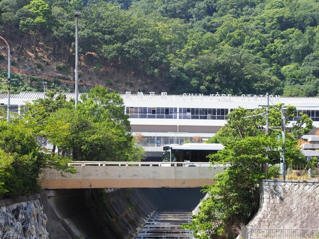 山陽新幹線専用駅のJR新神戸駅