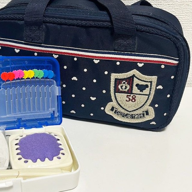 平成女子が使っていたソーイングセット。かわいいですが、細部のデザイン性が令和のものとはやはり違う？（筆者私物）