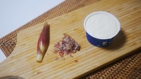 バニラアイスとミョウガを！？（なか憲人さん提供）