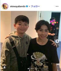 坂東彦三郎・亀三郎のインスタグラム@otowayabandoより