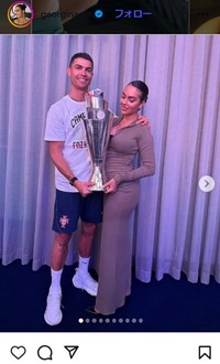 ジョルジーナ・ロドリゲスのインスタグラム＠georginagioより