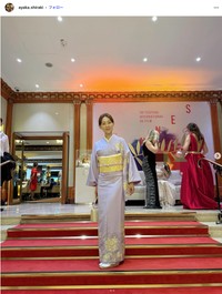 白城あやかさんのインスタグラムから
