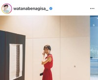 渡邊渚のインスタグラム＠watanabenagisa_より