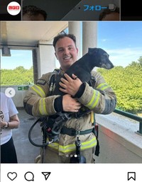 ロンドン消防隊のインスタグラム＠londonfirebrigadeより