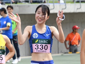 順天堂大・田島愛理　日本インカレ1500mV、5000m3位と自己ベストに手応え