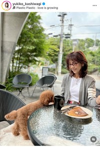 柏木由紀子（@yukiko_kashiwagi）さんのインスタグラムより