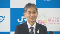 JR西日本岡山支社の新支社長に就任した藤原乗将さん