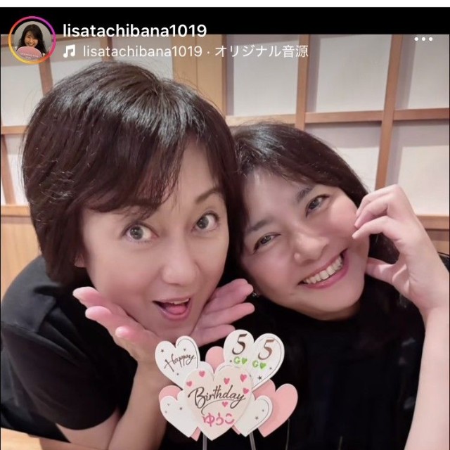 立花理佐インスタグラム＠lisatachibana1019より