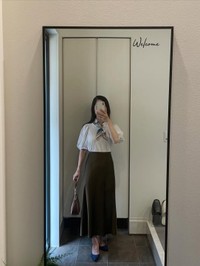 GUとUNIQLOのコーデにGUCCIのバッグを合わせる／アンさん(@an_stagram2023)提供