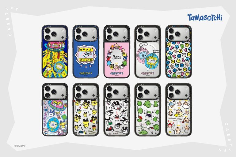 5/29発売【たまごっち×CASETiFY】限定たまごっちや“育てる気分”の