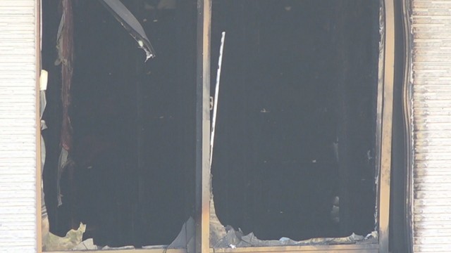 火事があった住宅　井原市芳井町川相